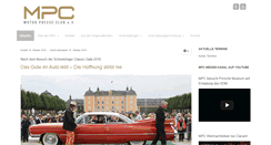 Desktop Screenshot of mpc-ev.de